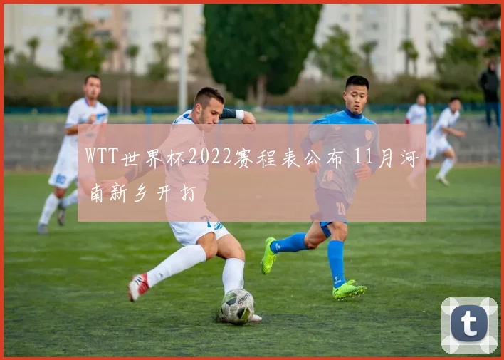 WTT世界杯2022赛程表公布 11月河南新乡开打